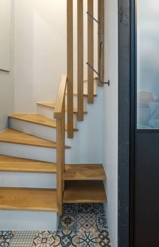 Rénovation intérieure- zone entrée/ escalier- VERTOU