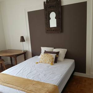chambre "voyages" colocation orléanaise - Alexandra Boiret Fleury - Décoratrice - La Maison Des Architectes