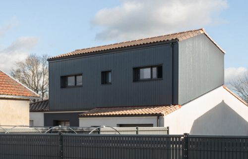 Surélévation d'une maison aux Sorinières