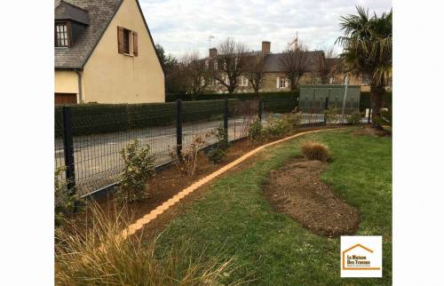 Création d'une clôture à Granville (50400)