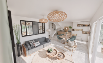 Surélévation de maison à Rezé - Plans 3D 1