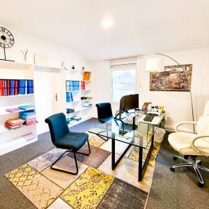 vue intérieure des bureaux à Cognac – projet Caroline Bouchet