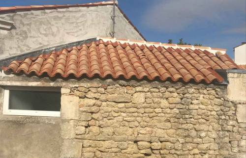 pose faitage scellé