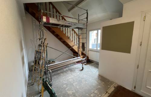 Vu ensemble de l'escalier
