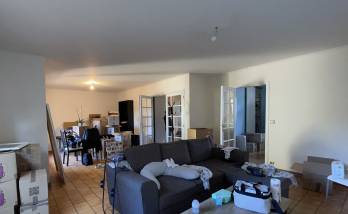 rénovation cuisine et ouverture sur le salon - AVANT