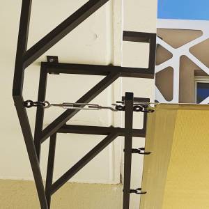 Voile tendue en quinconce - Cedric Balestra - La Maison Des Architectes