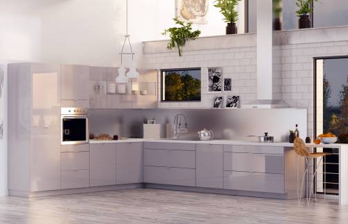 Une nouvelle cuisine belle et fonctionnelle dans un appartement du centre de Levallois-Perret