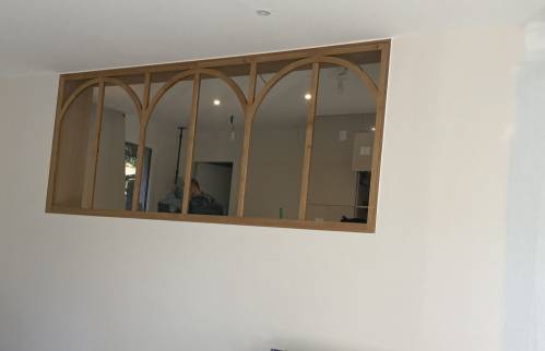 Travaux d'ouverture dans un mur porteur pour une verrière, villa à Saint Germain au Mont D'Or (69650)