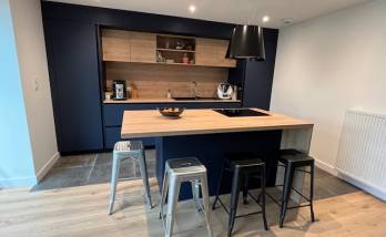 Nouvelle cuisine équipée dans une maison en rénovation - Nantes 44