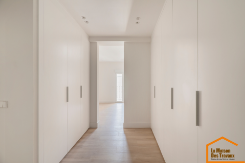 creation d'un dressing placard sur mesure