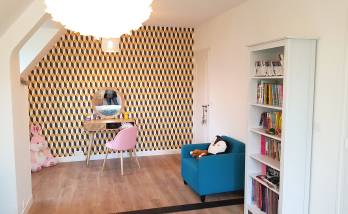 Changer la couleur d'un mur dans une chambre Arras