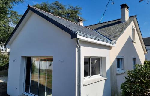 PROCHAINEMENT - Extension de maison dans le cadre d'une rénovation complète de l'espace en centre-ville de Vertou