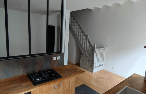 Avant / Après d’un salon à Dolomieu 