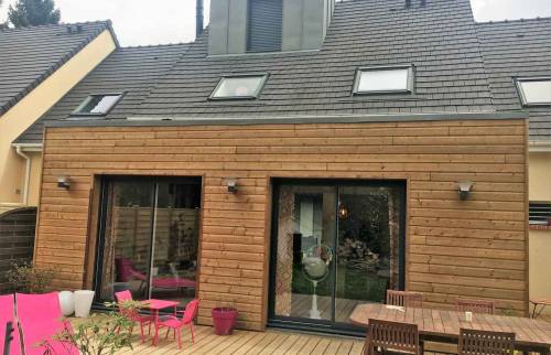 Extension en bois