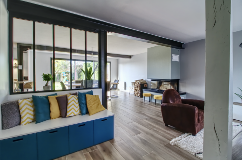 Rénovation intérieur d'une entrée en Essonne 91