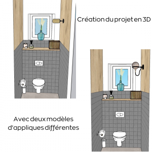 Rénovation de WC - Mélanie DEROUCK - La Maison Des Architectes