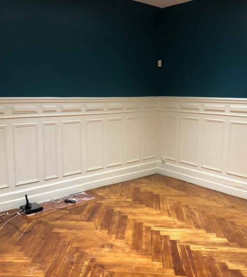 Bureau avec Cimaises et Parquet la Maison des Travaux Rouen