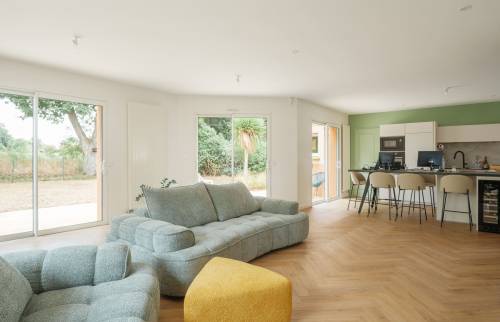 Rénovation intérieure d’une maison des années 2000- Vertou (44120)-salon