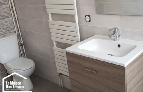 Meuble vasque et toilette