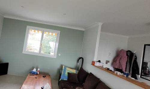 Le salon après travaux