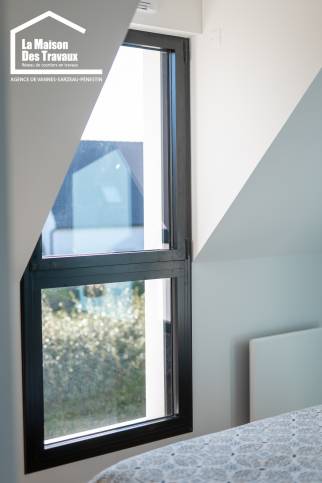 Fenêtre verticale chambre combles Morbihan