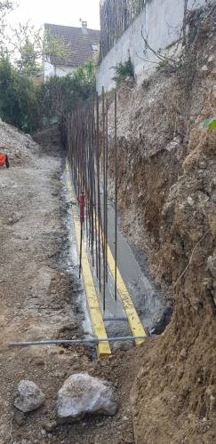 Travaux de terrassement et fondation (Essonne)