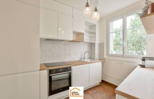 Cuisine lumineuse et fonctionnelle