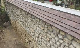 Nouveau mur en pierre et maçonnerie - Brie-Comte-Robert 77170