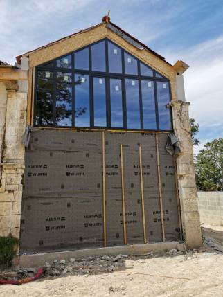 Construction d'une extension à étage à Puilboreau
