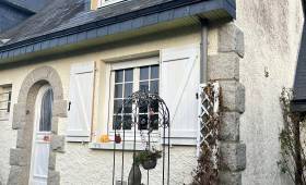 Aperçu extérieur des fenêtres et portes après rénovation maison