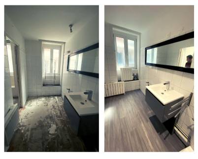 Réfection de la salle de bain