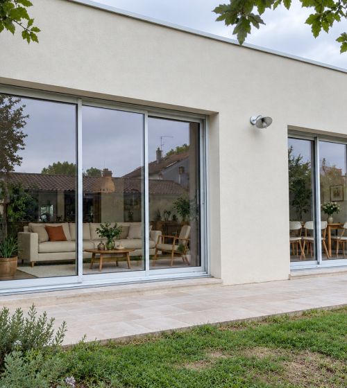 Bel agrandissement de maison à Amboise (37400)