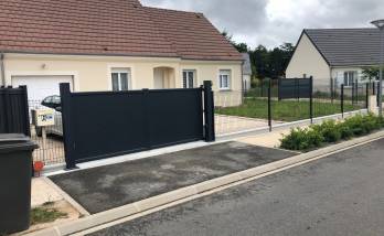 Portail + clôture à CHAILLES (41)