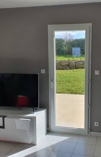 Maison vue de l'intérieur