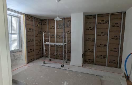 Début d’une rénovation complète d’une maison de maître sur Ruy Montceau