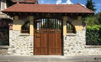 Porche après rénovation (Boussy-Saint-Antoine 91800)