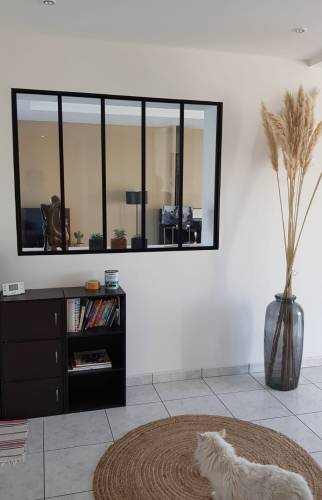 Pose d'une verrière à Vertou