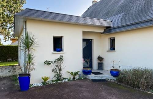 L'extension avec son ravalement de façade