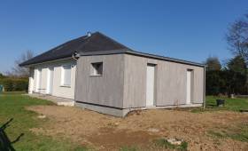 Extension bois terminée