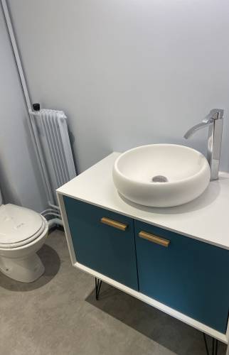 Salle de bain contemporaine La Maison des Travaux Rouen 3