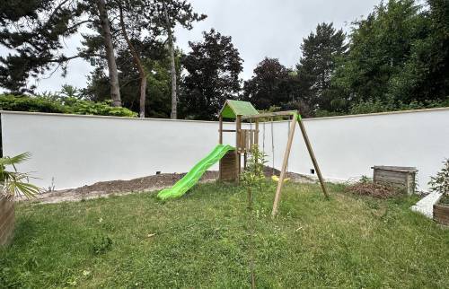 Création d'un mur de clôture à Antony