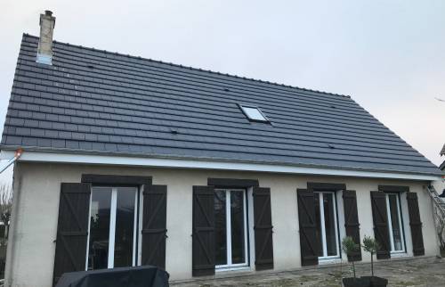 Façade arrière rénovée