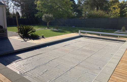 Aménagement extérieur avec piscine à Nort-sur-Erdre