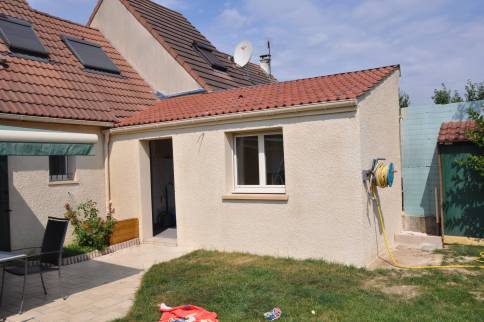 Construction d'un atelier en agrandissement de maison - Brie-Comte-Robert 77170