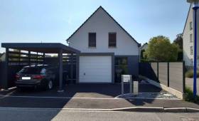 Carport aluminium à Sierentz