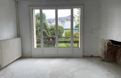 Baie vitrée PVC