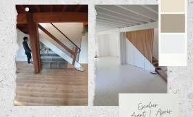 Escalier Avant/Après