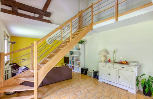 Nouvel escalier quart tournant