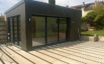 Construction du grand cabanon