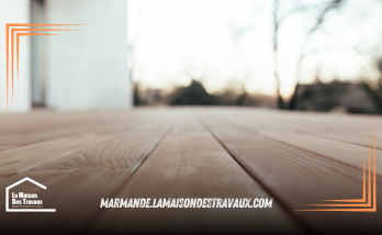  Création d'une terrasse sur plots avec dalle béton près de Marmande